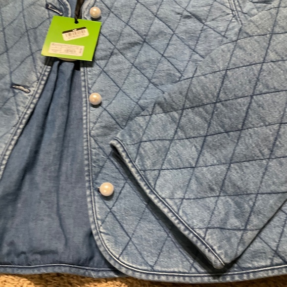 Kate Spade New York X Target  Quilted Denim Jacket - Picture 7 of 13